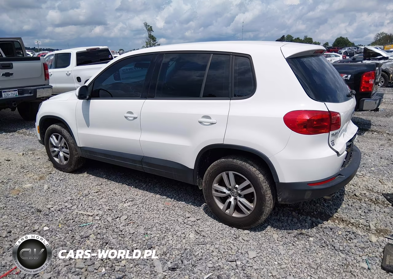 2014 Volkswagen Tiguan S VIN:WVGBV3AXXEW501338 - 3