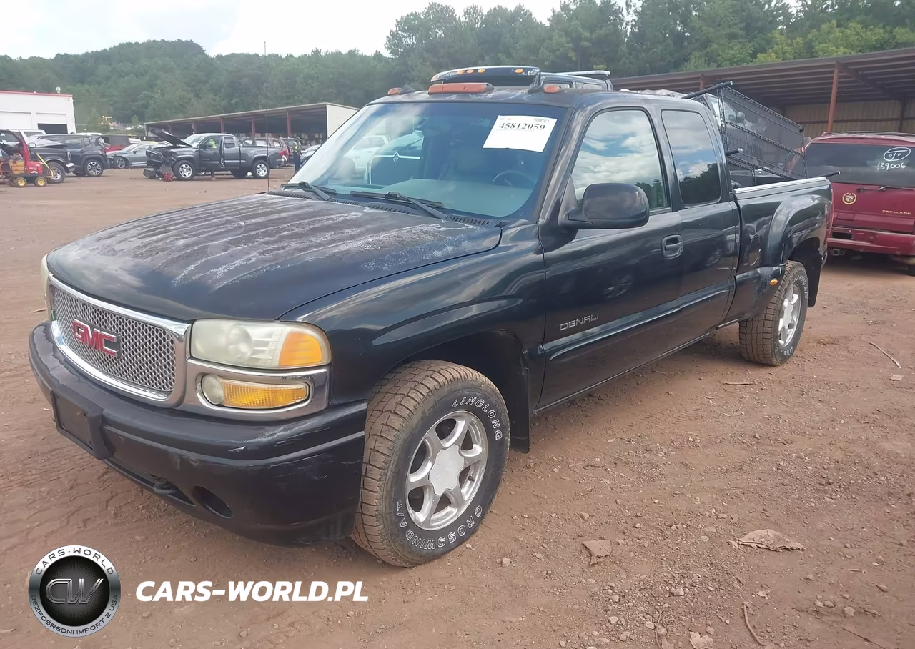 2003 GMC SIERRA 1500 DENALI VIN:2GTFK69U931306619 - 2