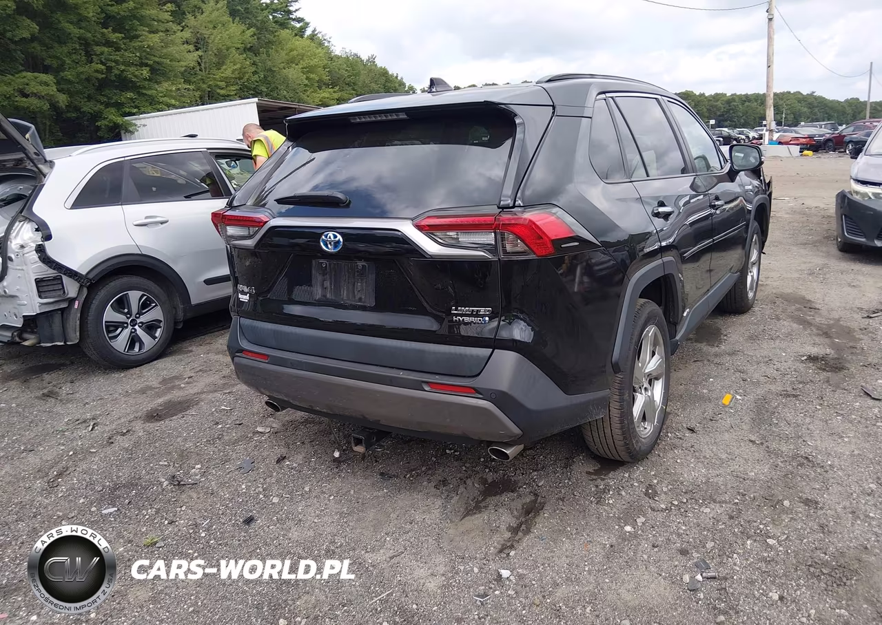 2019 Toyota Rav4 Hybrid Limited VIN:2T3DWRFV3KW019759 - 3