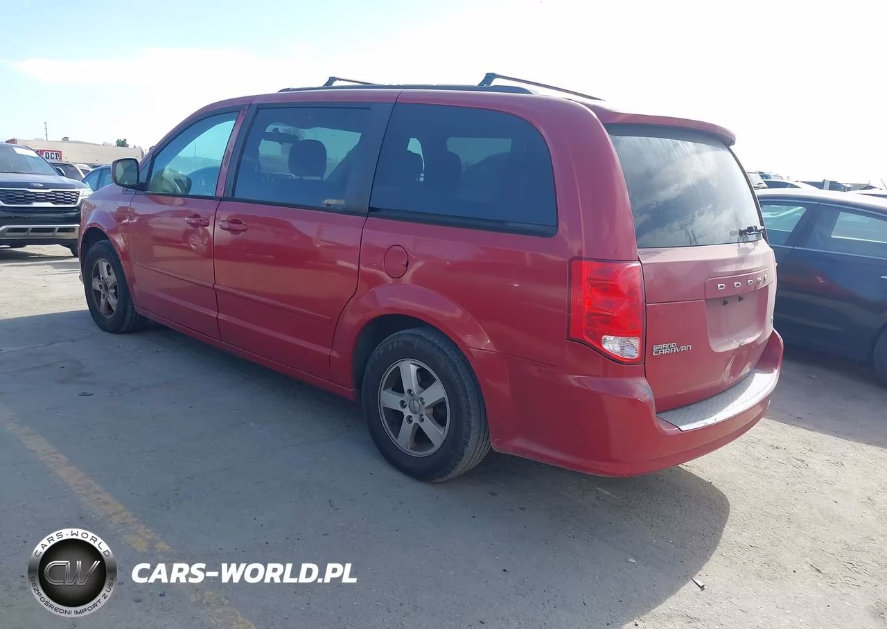 2013 Dodge Grand Caravan Sxt VIN:2C4RDGCG1DR635995 - 3