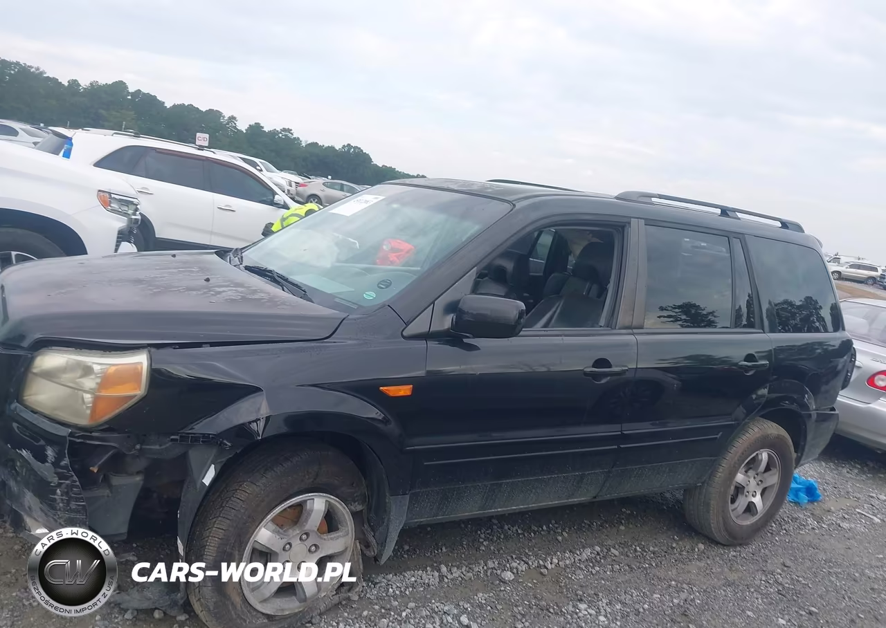 2007 Honda Pilot Ex-L VIN:5FNYF18617B001315 - 13