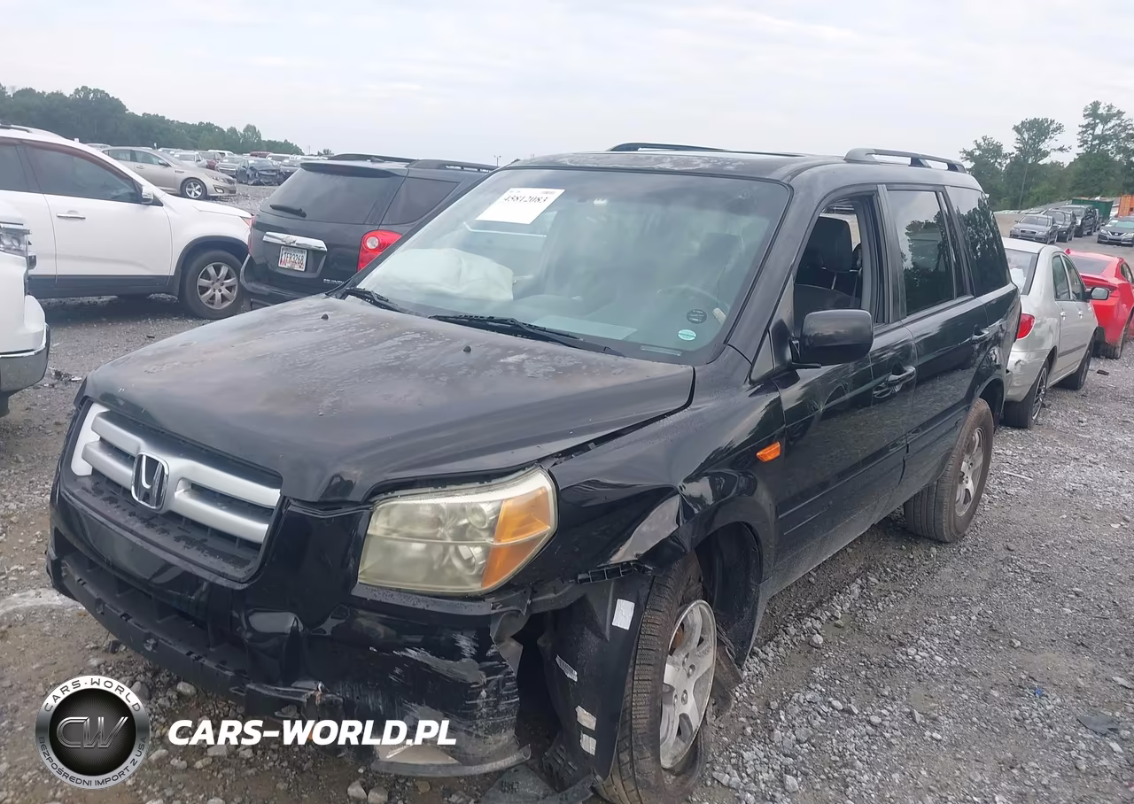 2007 Honda Pilot Ex-L VIN:5FNYF18617B001315 - 2