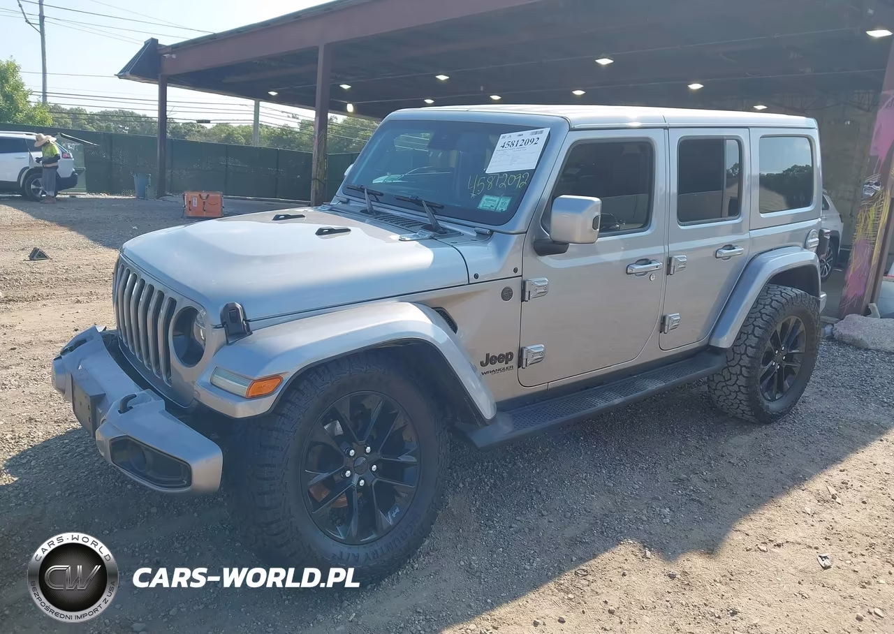 2021 Jeep Wrangler Unlimited High Altitude 4X4 VIN:1C4HJXEN1MW627323 - 2