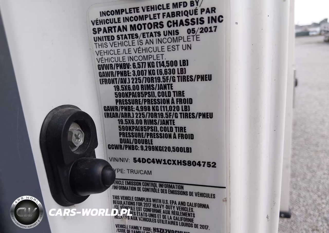 2017 Isuzu Npr Hd Gas Reg VIN:54DC4W1CXHS804752 - 9