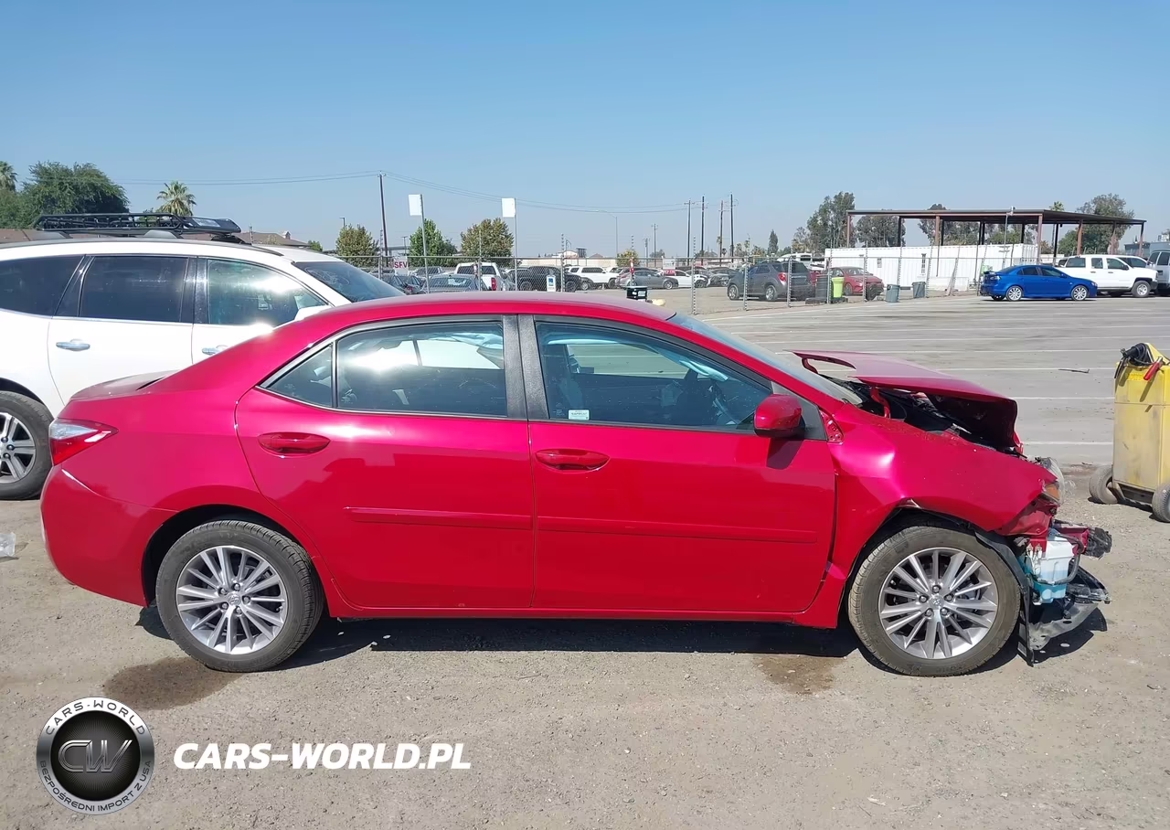 2015 Toyota Corolla Le Plus VIN:2T1BURHE6FC376895 - 16