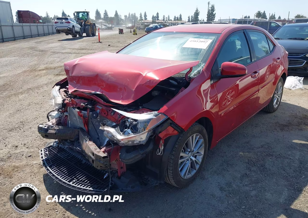 2015 Toyota Corolla Le Plus VIN:2T1BURHE6FC376895 - 2