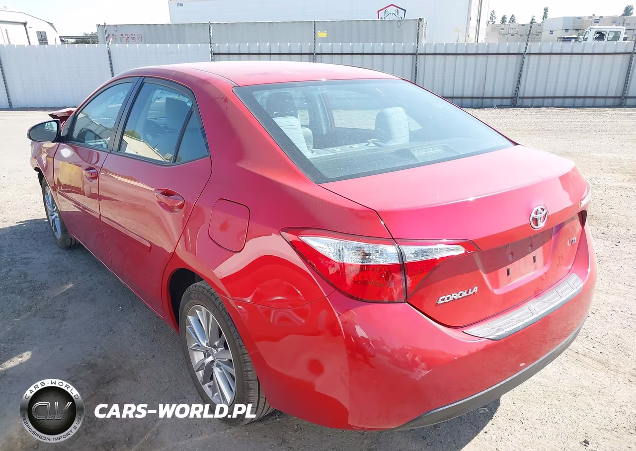 2015 Toyota Corolla Le Plus VIN:2T1BURHE6FC376895 - 3