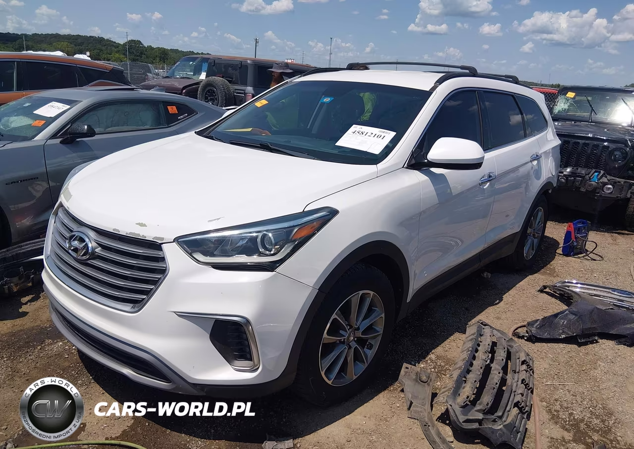 2017 Hyundai Santa Fe Se VIN:KM8SM4HF1HU170087 - 2