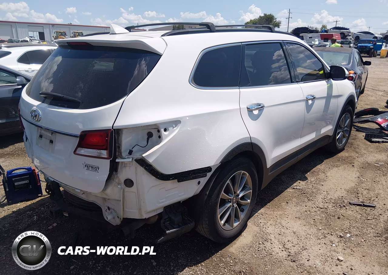 2017 Hyundai Santa Fe Se VIN:KM8SM4HF1HU170087 - 4