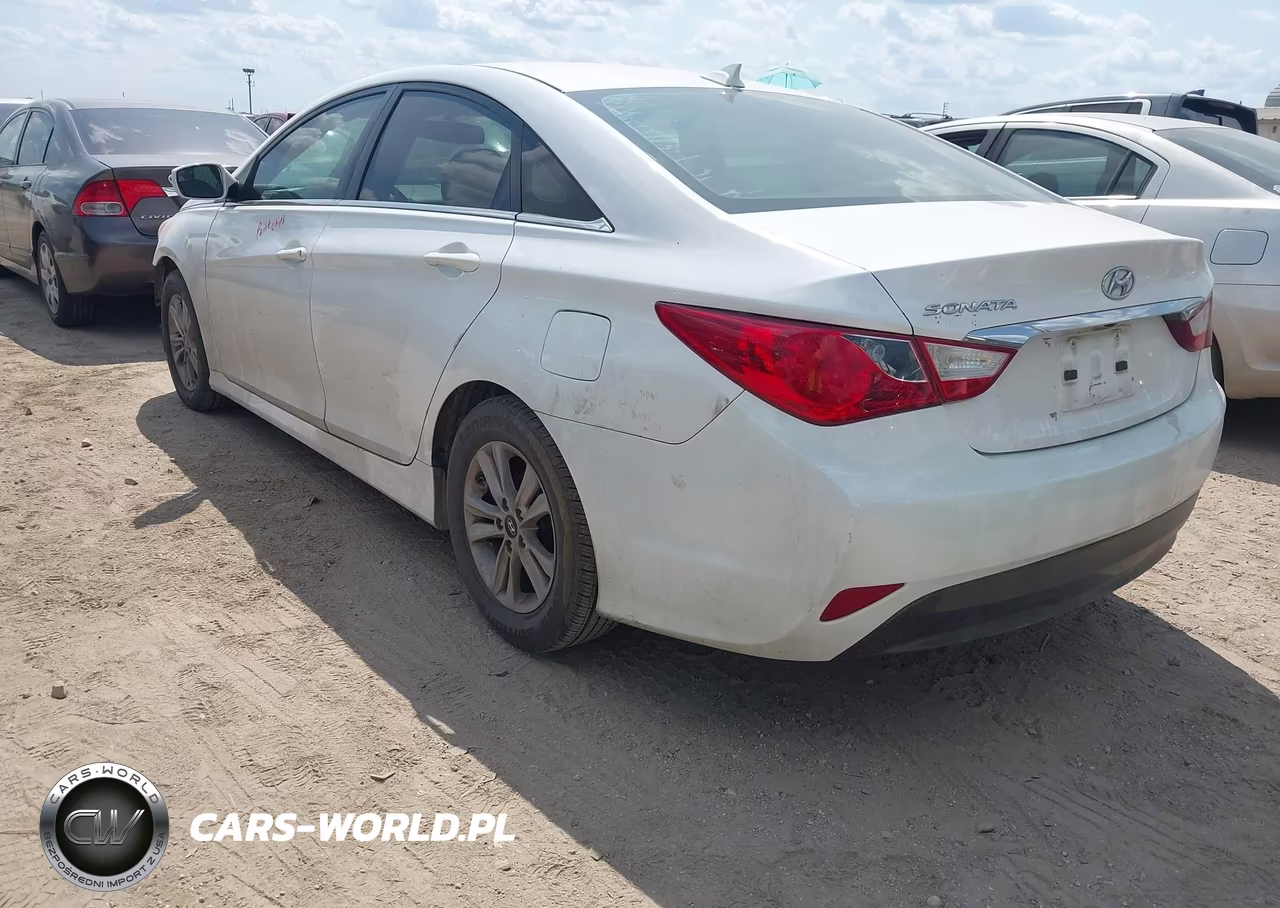2014 Hyundai Sonata Gls VIN:5NPEB4AC8EH942565 - 3