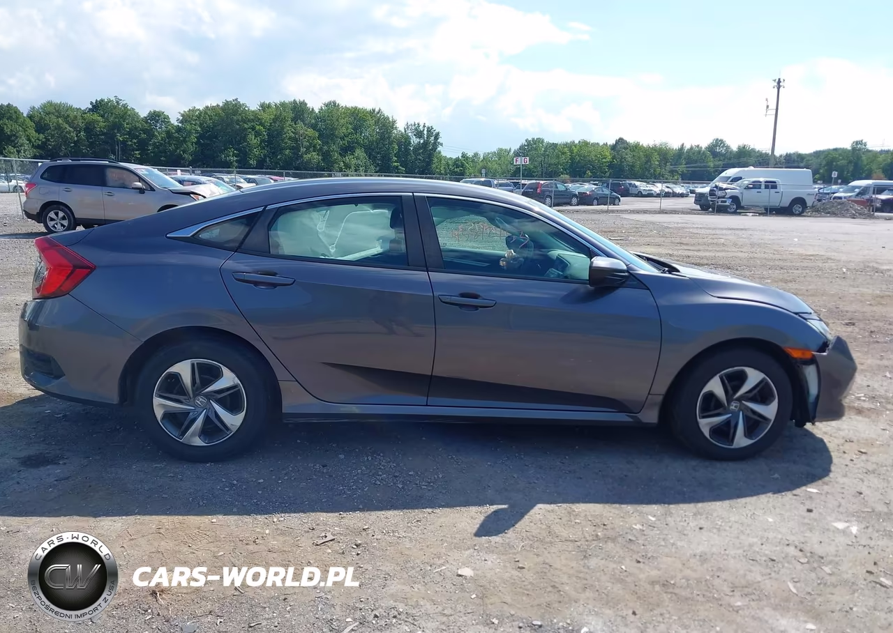2019 Honda Civic Lx VIN:2HGFC2F69KH553772 - 13