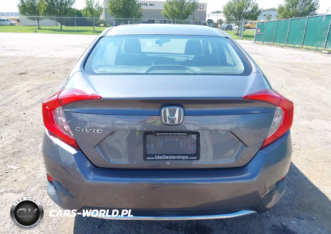 2019 Honda Civic Lx VIN:2HGFC2F69KH553772 - 16
