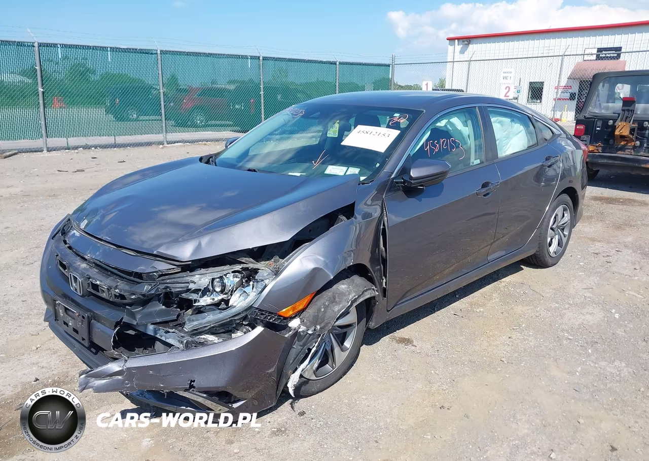 2019 Honda Civic Lx VIN:2HGFC2F69KH553772 - 2