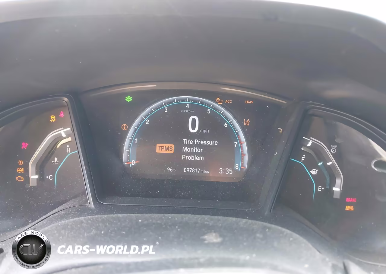 2019 Honda Civic Lx VIN:2HGFC2F69KH553772 - 7
