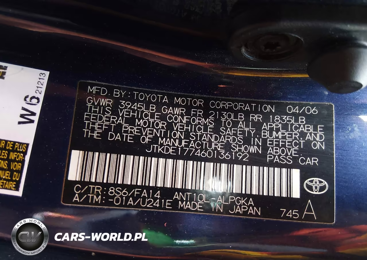 2006 Scion Tc VIN:JTKDE177460136192 - 9