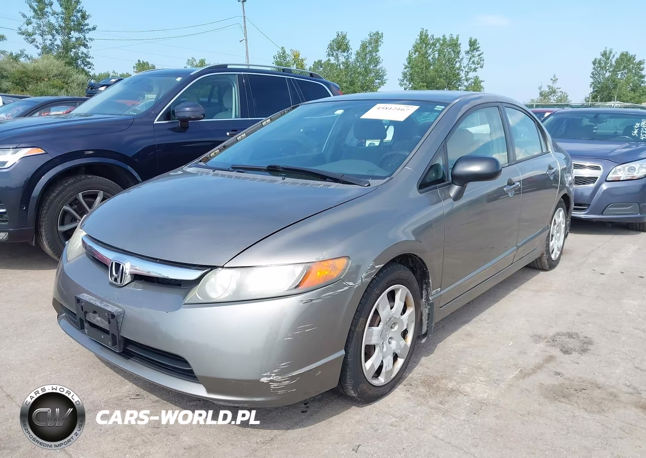 2006 Honda Civic Lx VIN:1HGFA165X6L101068 - 2