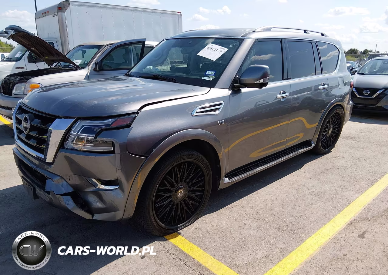 2021 Nissan Armada Sl 2Wd VIN:JN8AY2BAXM9372465 - 2