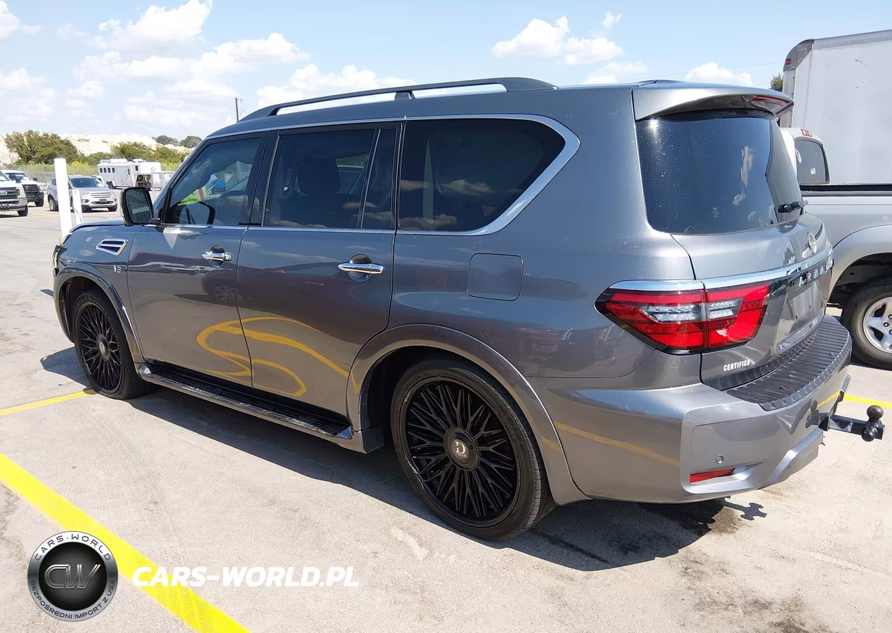2021 Nissan Armada Sl 2Wd VIN:JN8AY2BAXM9372465 - 3