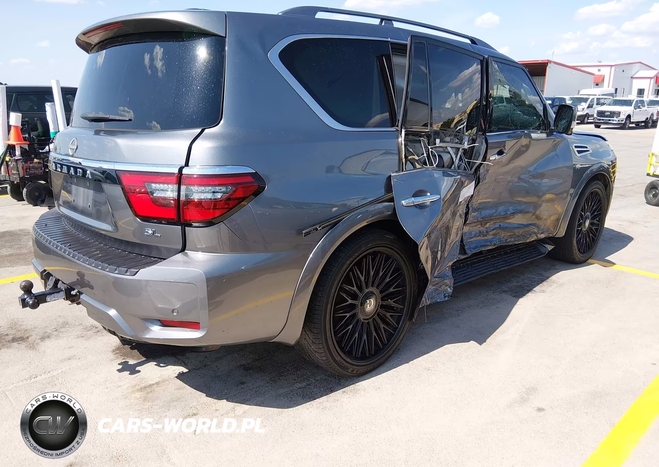 2021 Nissan Armada Sl 2Wd VIN:JN8AY2BAXM9372465 - 4