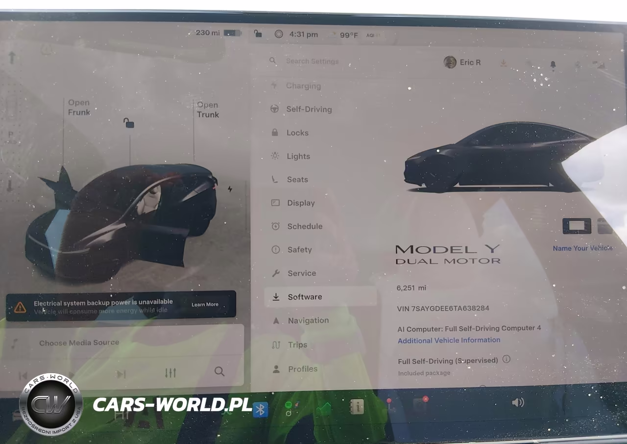 2026 Tesla Model Y VIN:7SAYGDEE6TA638284 - 7