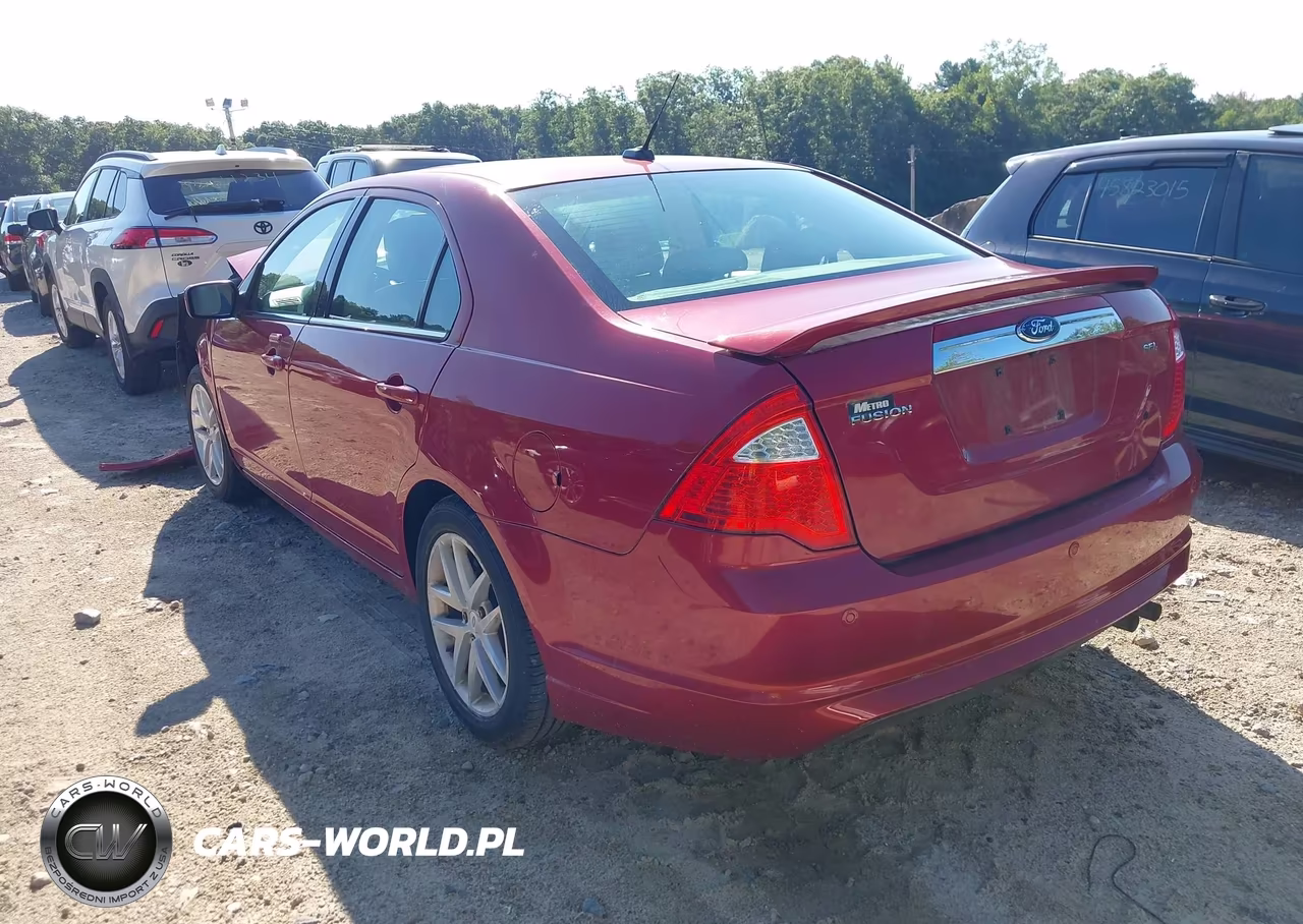 2010 Ford Fusion Sel VIN:3FAHP0JA6AR221096 - 3