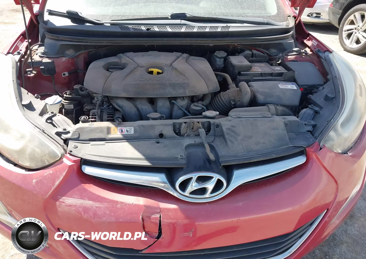 2014 Hyundai Elantra Se VIN:KMHDH4AE9EU166718 - 10