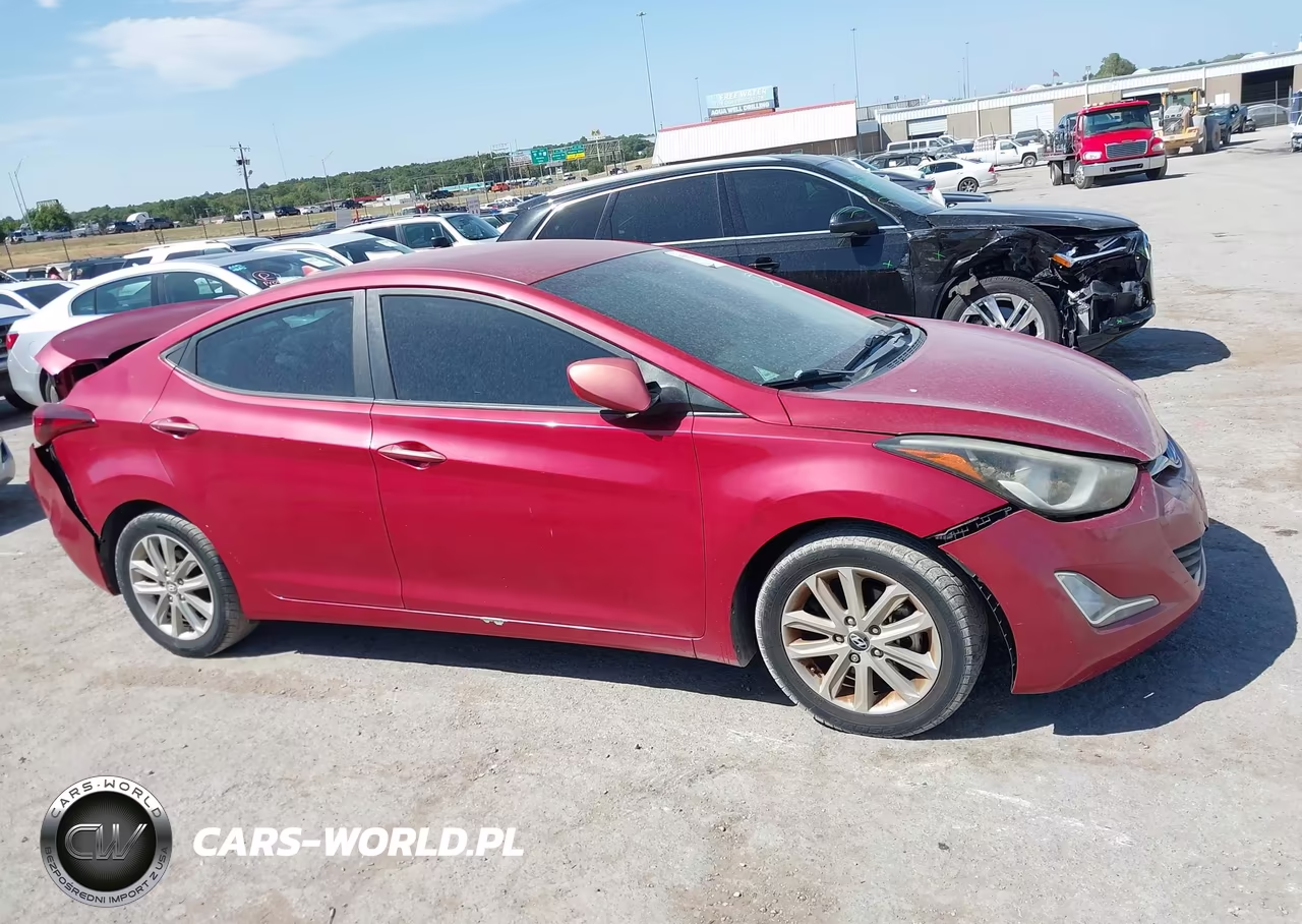 2014 Hyundai Elantra Se VIN:KMHDH4AE9EU166718 - 14