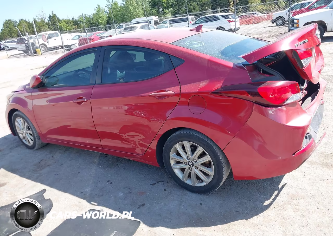 2014 Hyundai Elantra Se VIN:KMHDH4AE9EU166718 - 15