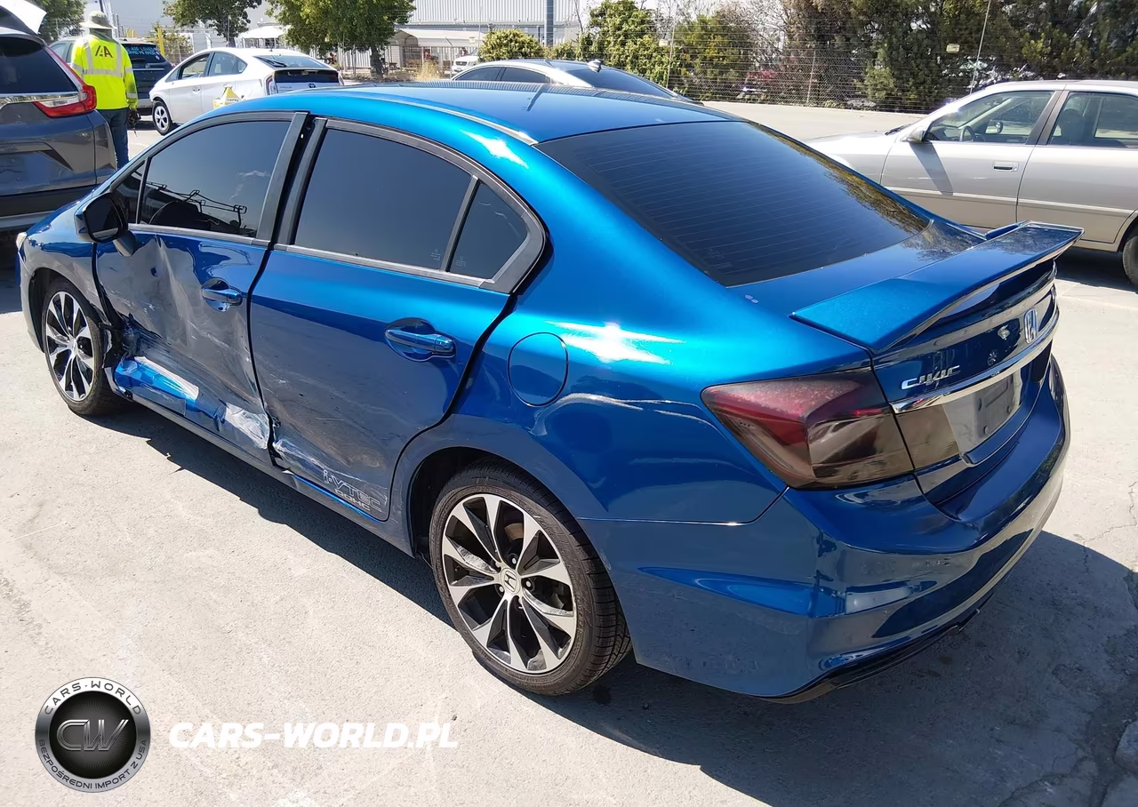 2013 Honda Civic Si VIN:2HGFB6E59DH709895 - 3