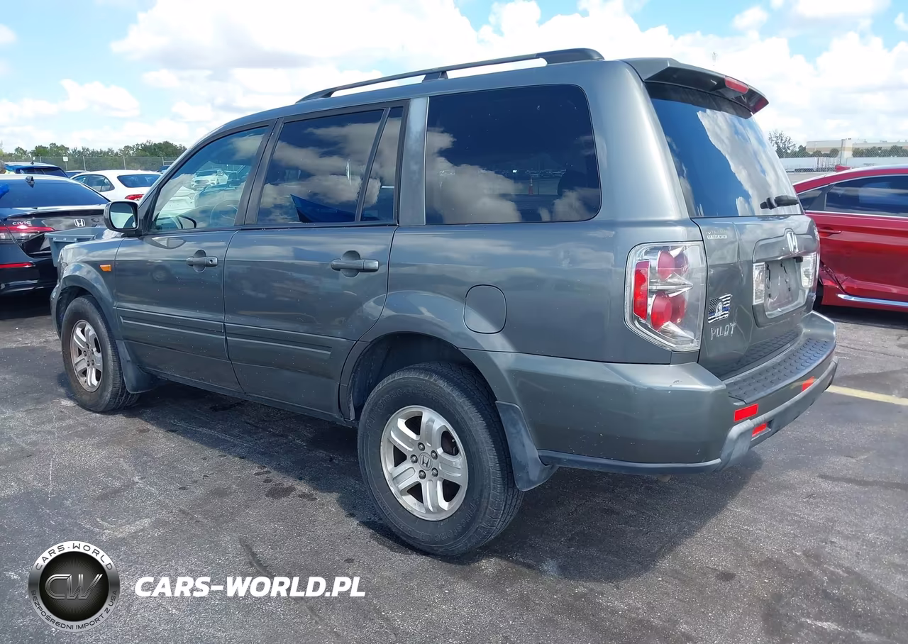 2008 Honda Pilot Vp VIN:5FNYF18218B008764 - 3