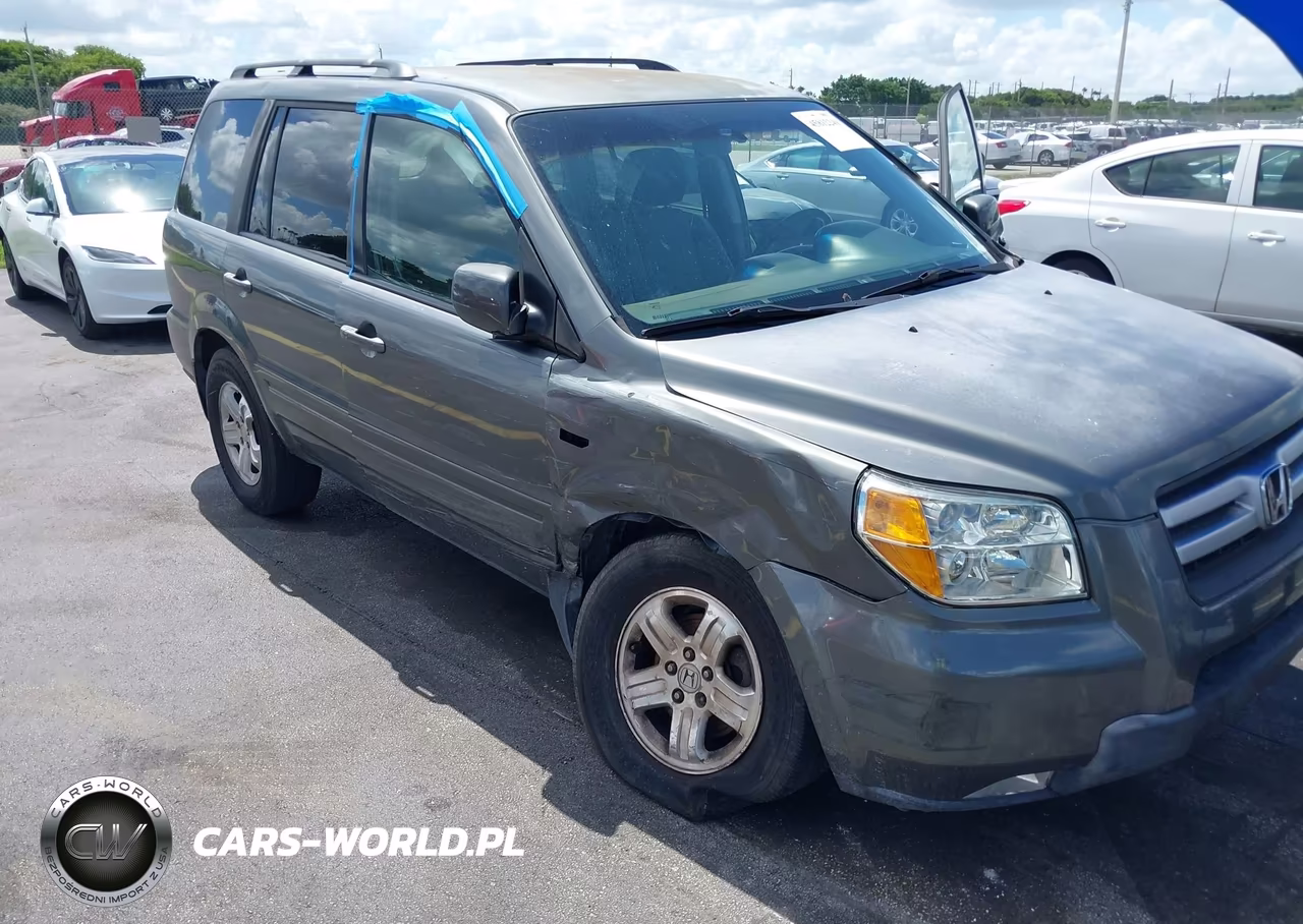 2008 Honda Pilot Vp VIN:5FNYF18218B008764 - 6