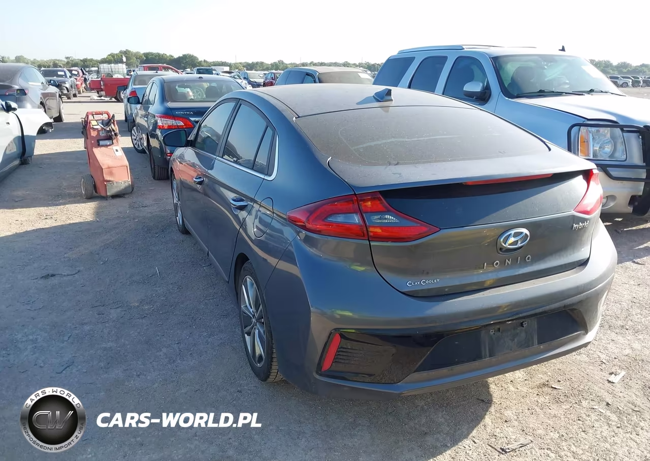 2019 Hyundai Ioniq Hybrid Limited VIN:KMHC85LC8KU136876 - 3