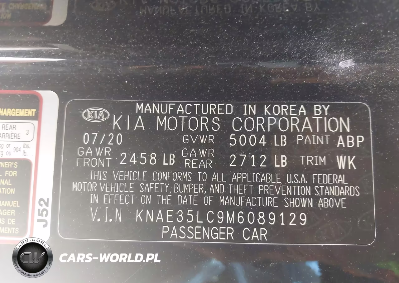 2021 Kia Stinger Gt VIN:KNAE35LC9M6089129 - 9