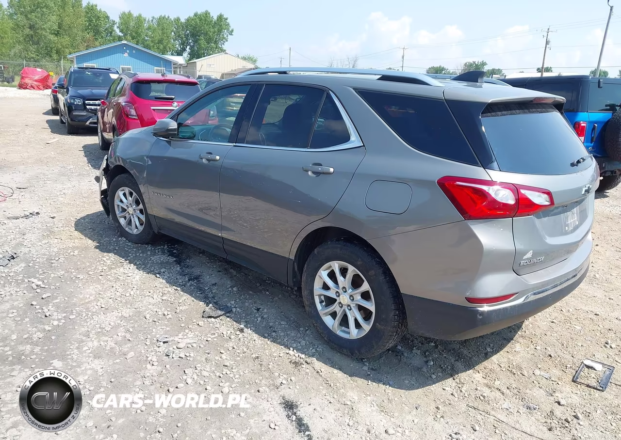2018 Chevrolet Equinox Lt VIN:3GNAXSEV4JS538444 - 3