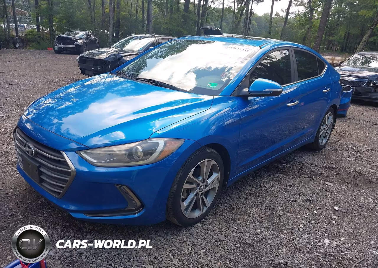 2017 Hyundai Elantra Limited VIN:KMHD84LF2HU359898 - 2