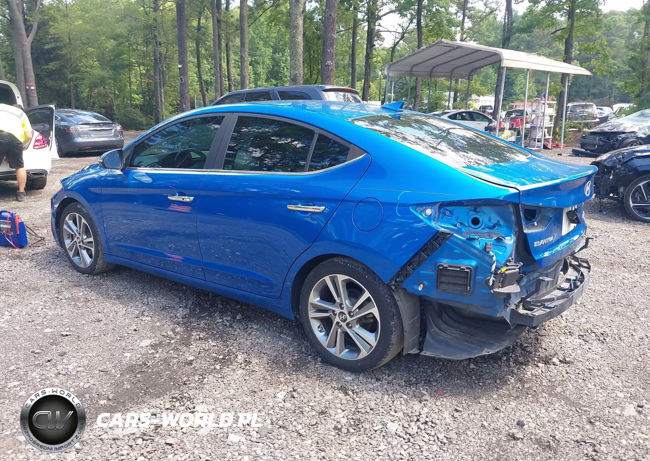 2017 Hyundai Elantra Limited VIN:KMHD84LF2HU359898 - 3