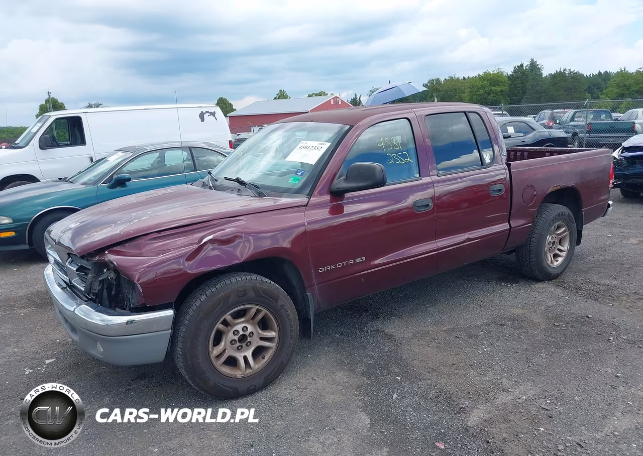 2001 Dodge Dakota Slt-Sport VIN:1B7GL2AN71S172110 - 2