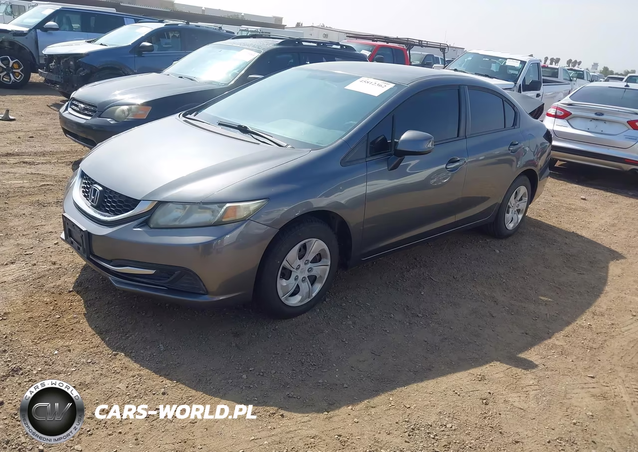 2013 Honda Civic Lx VIN:19XFB2F50DE258731 - 2