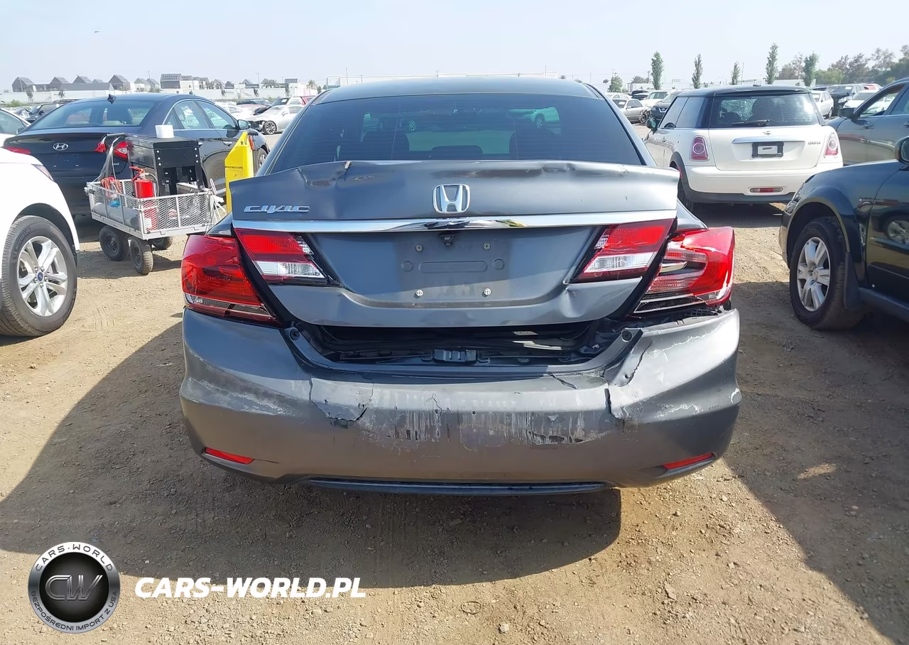 2013 Honda Civic Lx VIN:19XFB2F50DE258731 - 6