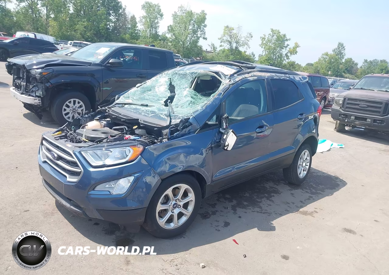 2021 Ford Ecosport Se VIN:MAJ6S3GL3MC437054 - 2