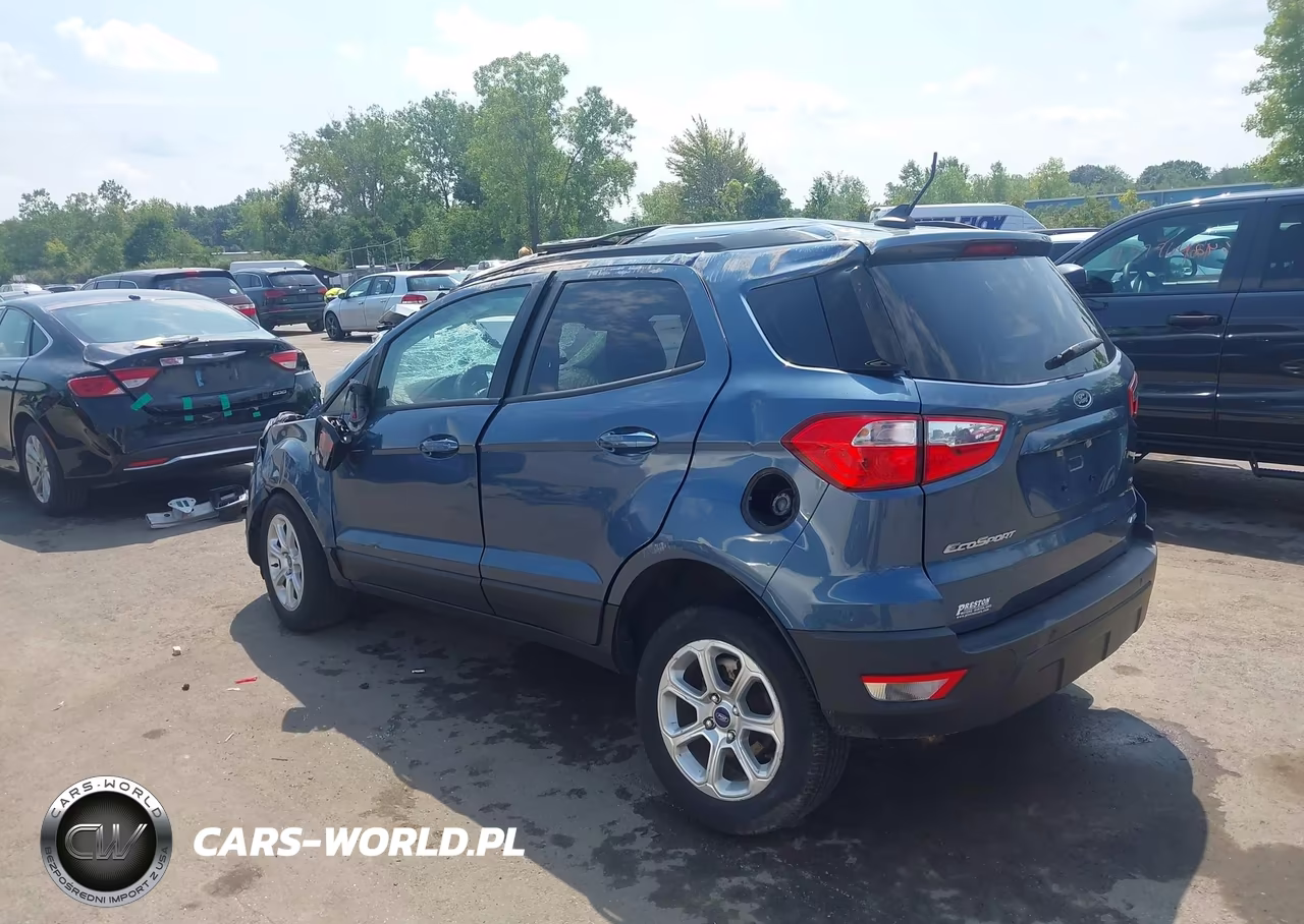 2021 Ford Ecosport Se VIN:MAJ6S3GL3MC437054 - 3