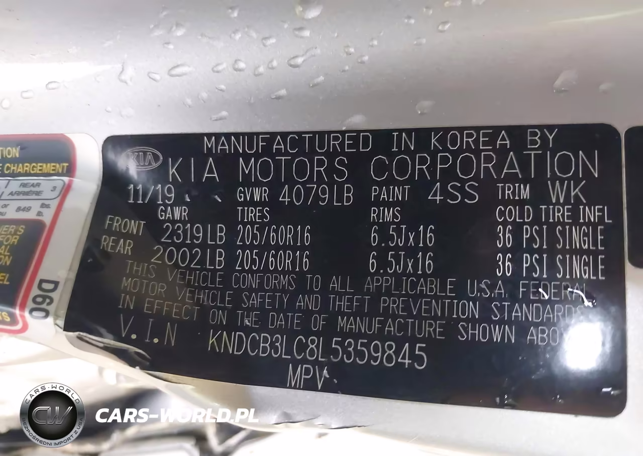 2020 Kia Niro Lx VIN:KNDCB3LC8L5359845 - 9