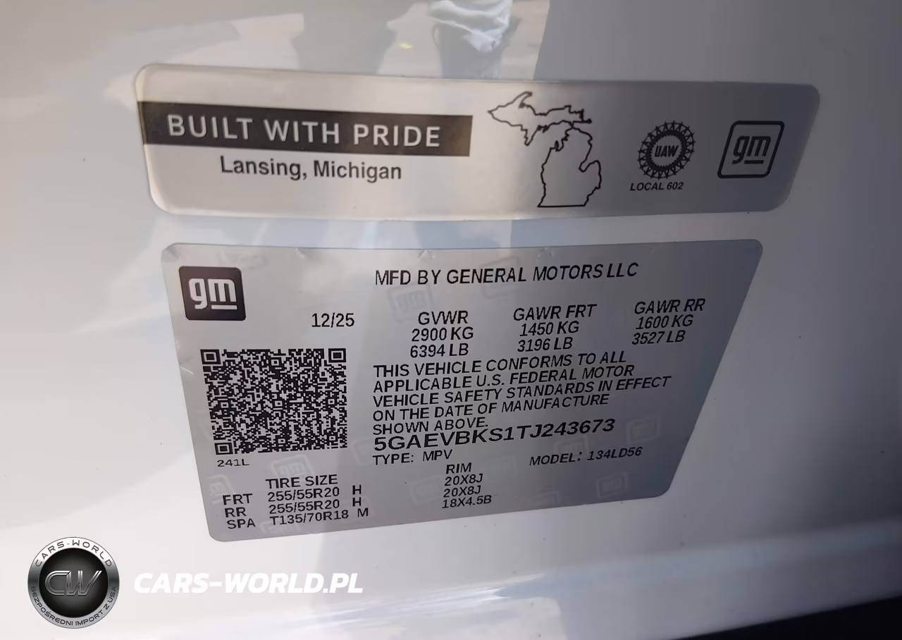 2026 Buick Enclave Sport Touring Fwd VIN:5GAEVBKS1TJ243673 - 9