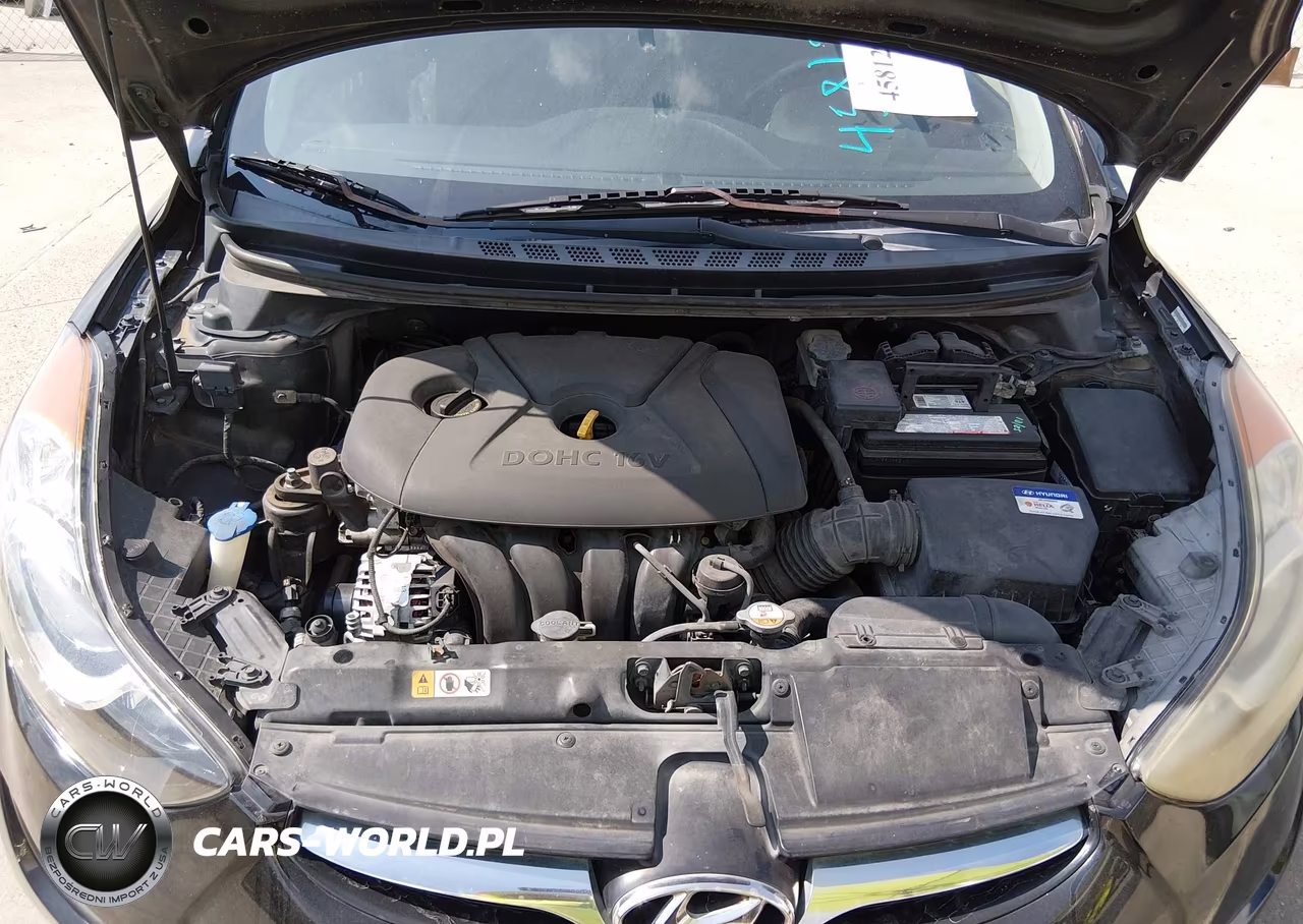 2012 Hyundai Elantra Gls (Ulsan Plant) VIN:KMHDH4AE7CU448238 - 10