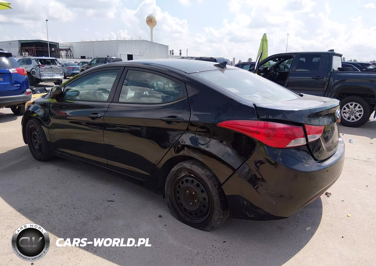 2012 Hyundai Elantra Gls (Ulsan Plant) VIN:KMHDH4AE7CU448238 - 3