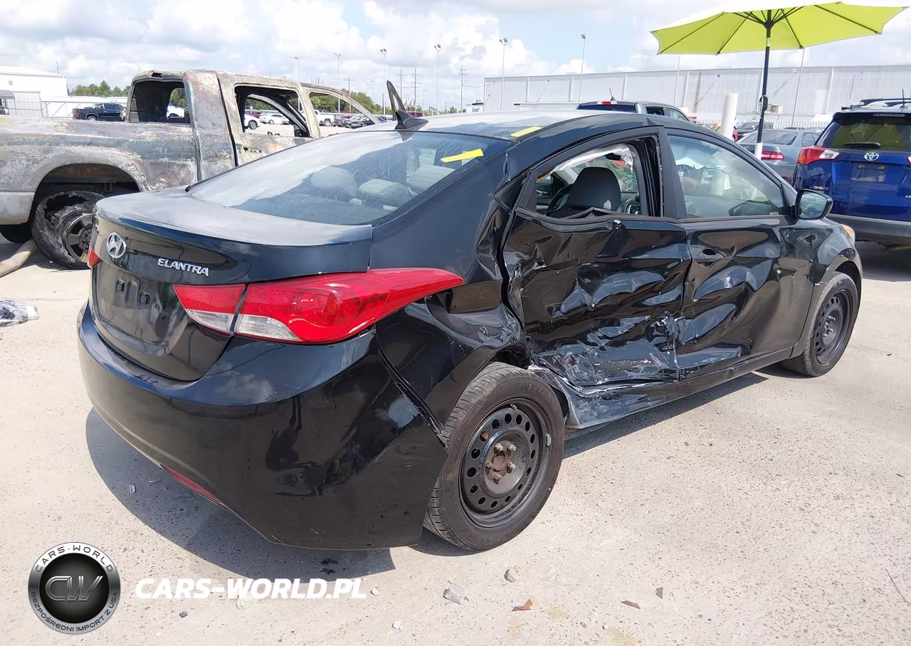 2012 Hyundai Elantra Gls (Ulsan Plant) VIN:KMHDH4AE7CU448238 - 4
