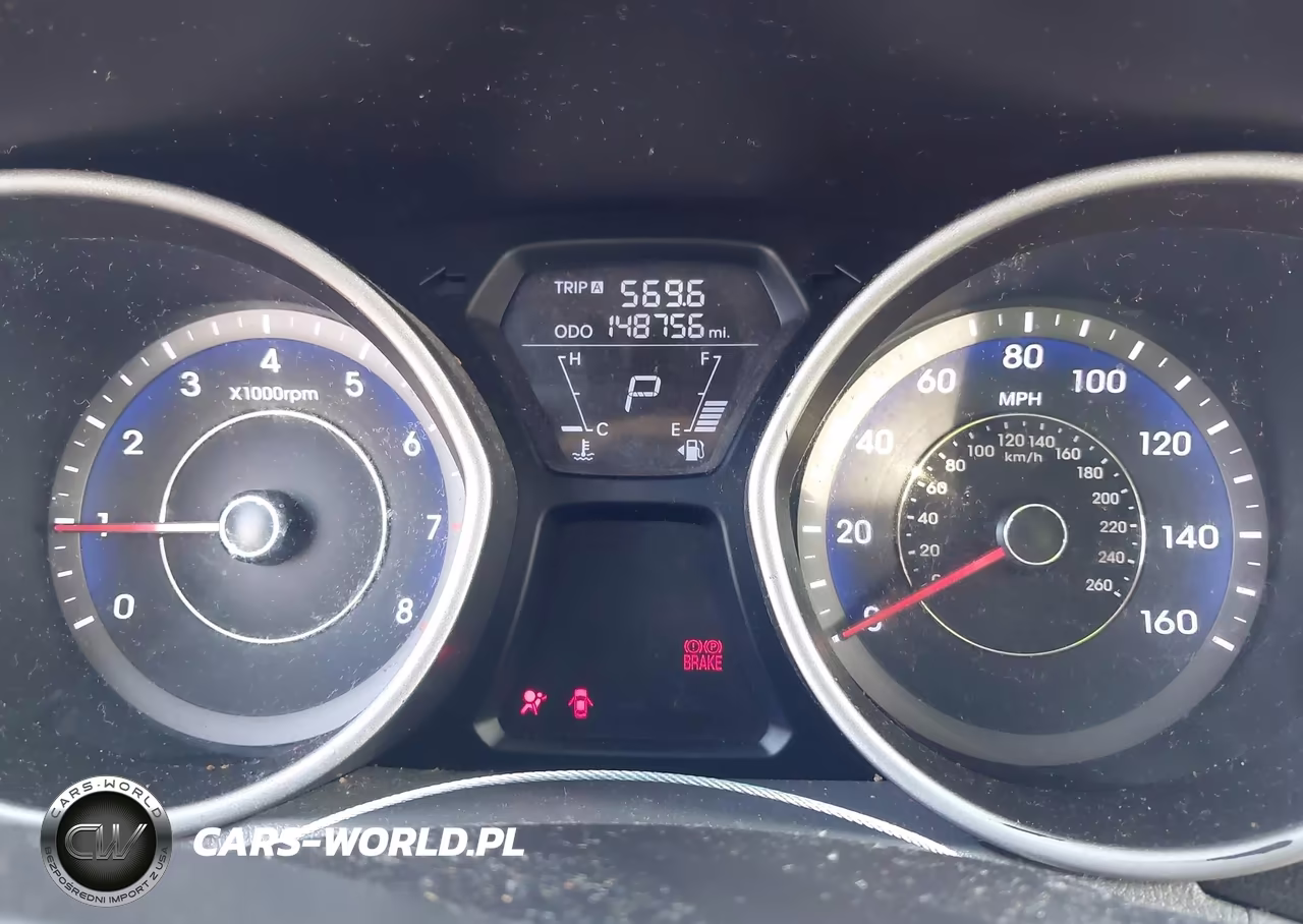 2012 Hyundai Elantra Gls (Ulsan Plant) VIN:KMHDH4AE7CU448238 - 7
