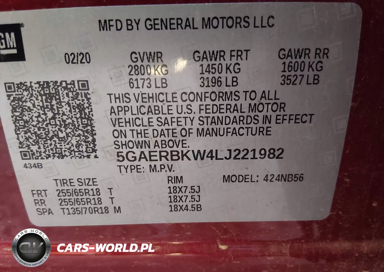 2020 Buick Enclave Fwd Essence VIN:5GAERBKW4LJ221982 - 9