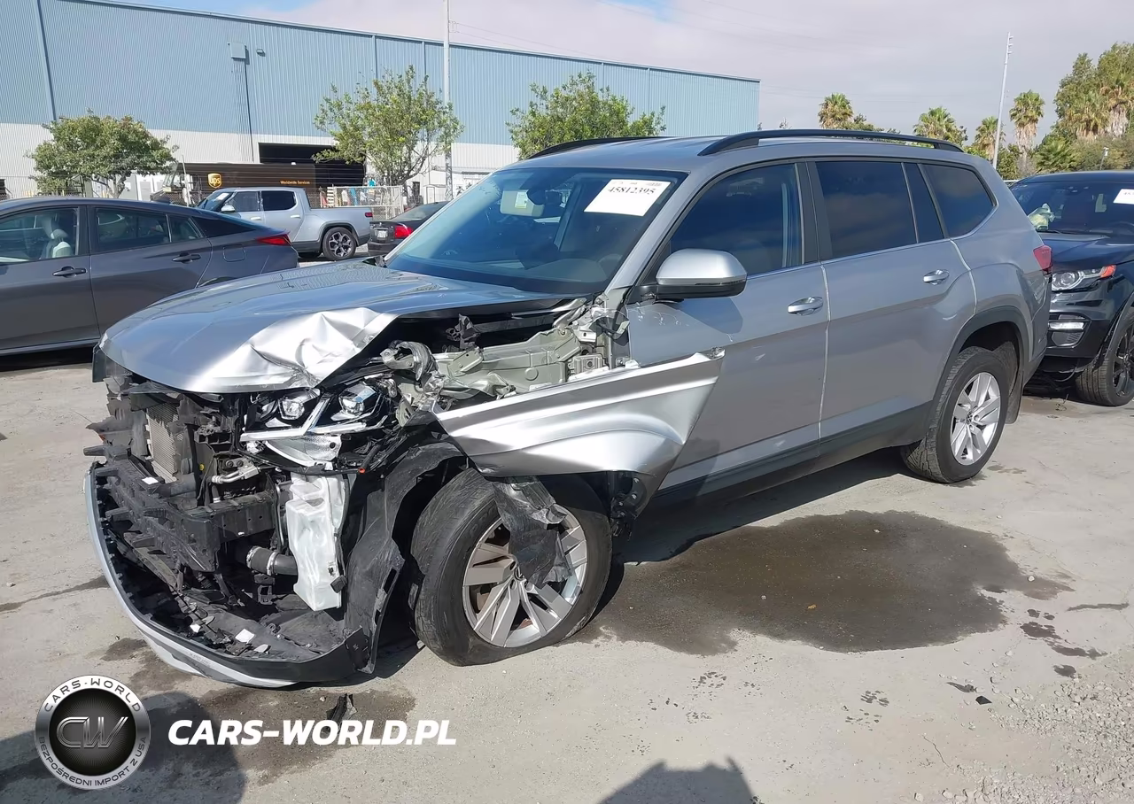 2021 Volkswagen Atlas 2.0T S VIN:1V2AP2CA9MC525268 - 2