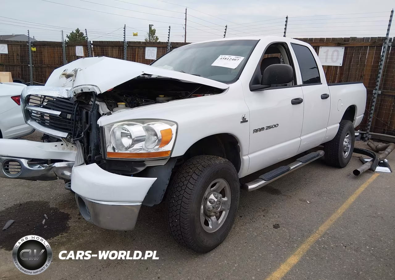2006 Dodge Ram 2500 Slt-Trx4 Off Road-Sport-Power Wagon VIN:1D7KS28C36J177695 - 2